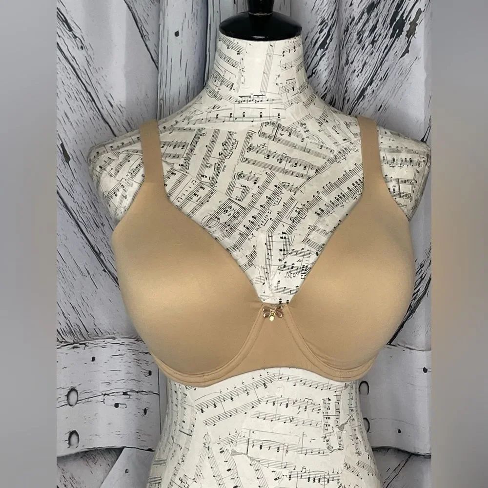 Soma Embraceable Perfect Coverage Underwire Bra Beige 38DD‎